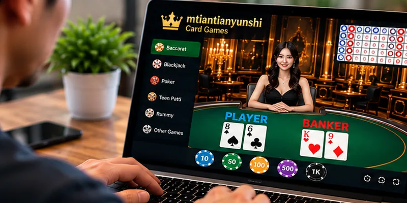 Explore mtiantianyunshi Card Games through live baccarat tables and clear interfaces.
